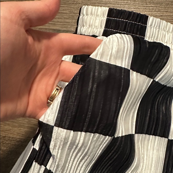 NWT Dressed in Lala Checkerboard Maxi Skirt - Picture 2 of 3